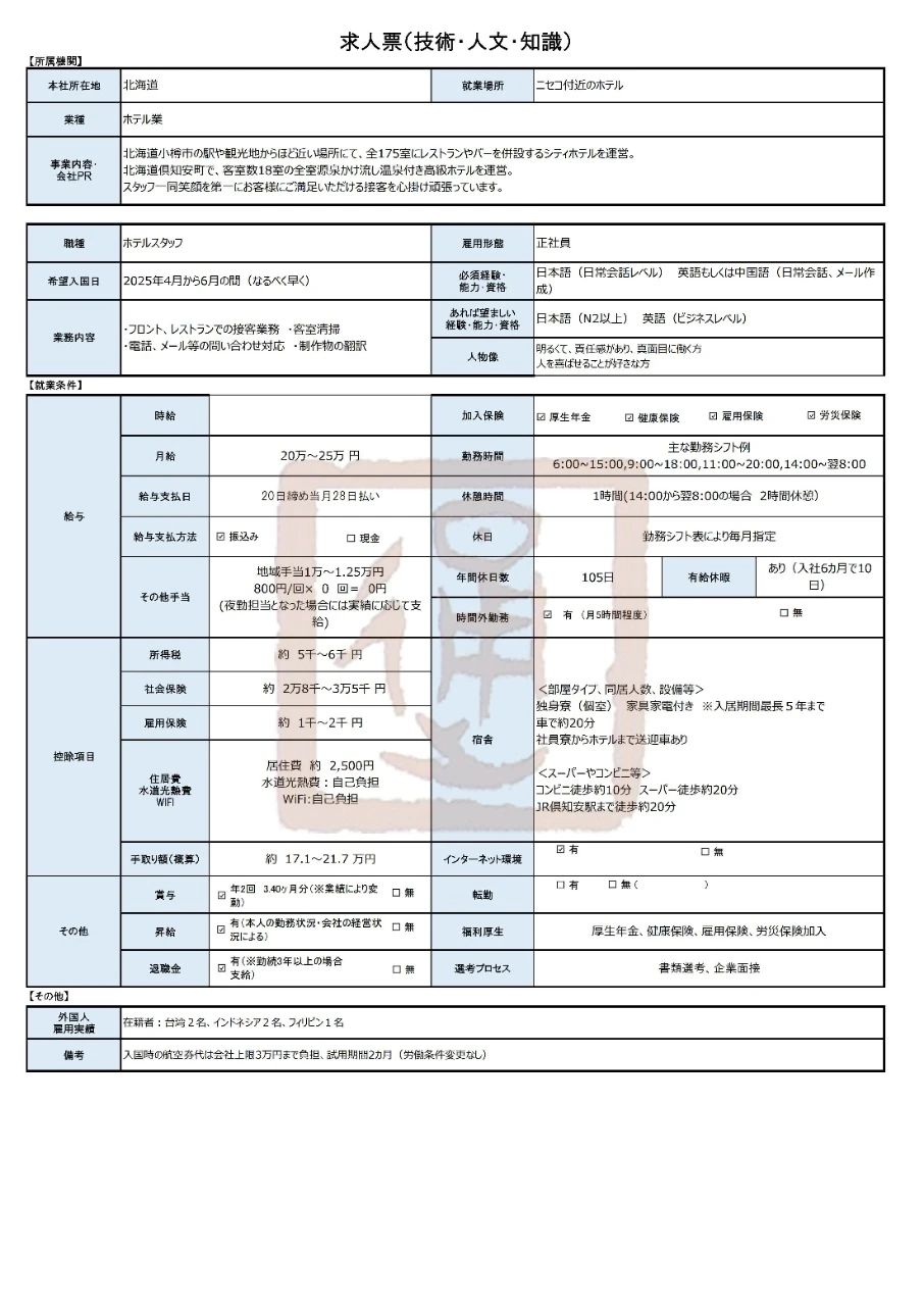 日本工作 遼寧政通